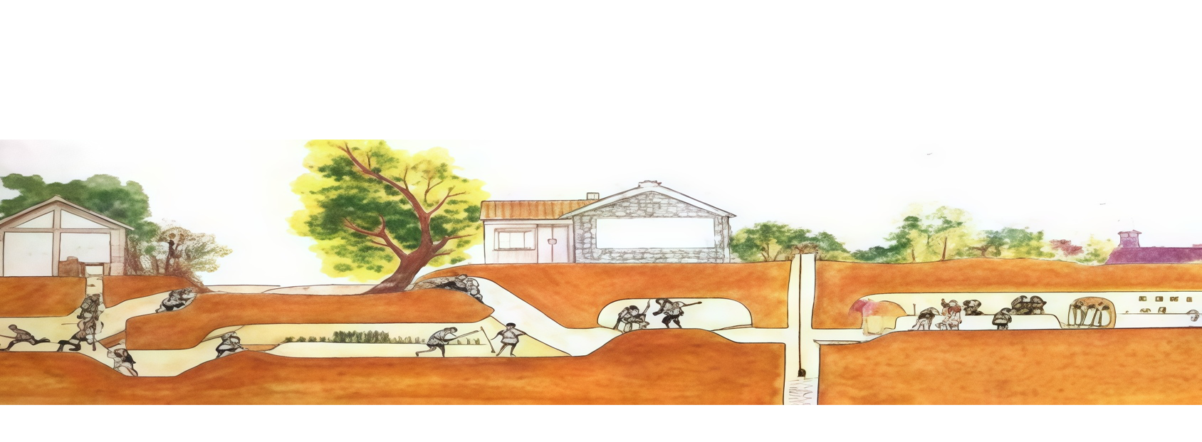 地道构造示意图